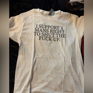 Cool man hater shirt